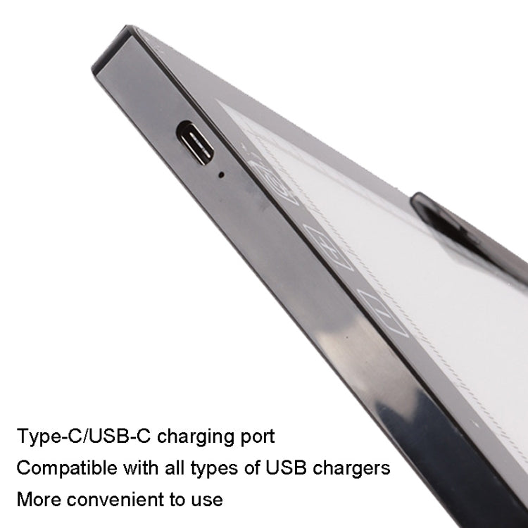 A4-D28B Rechargeable Copy Desk Drawing Board, Specification: With Charging Line+EU Plug Adapter