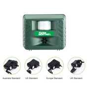 SK131 Garden Outdoor Ultrasonic Rat Repeller Snake Repelle Farm Animal Driving Device(EU Plug)
