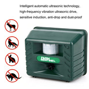 SK131 Garden Outdoor Ultrasonic Rat Repeller Snake Repelle Farm Animal Driving Device(EU Plug)