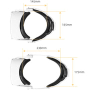 Hifylux Q2-TD79 For Oculus Quest 2 Decompression Comfortable Headband Set VR Glasses Accessories(White)