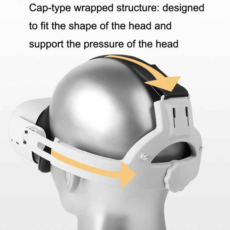Hifylux Q2-TD79 For Oculus Quest 2 Decompression Comfortable Headband Set VR Glasses Accessories(White)