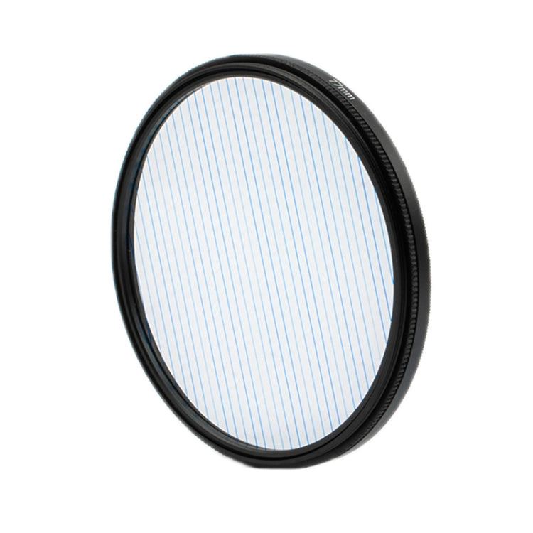 82mm+Blue Photography Brushed Widescreen Movie Special Effects Camera Filter