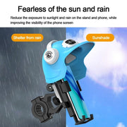 Small Helmet Sunscreen Phone Stand Bracket Motorcycle Mobile Phone Holder,Spec: White Helmet