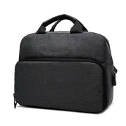 SLR Camera Bag Men Crossbody  Photography Bag Water-resistant Carrying Case with USB Charging Port, Size: Large
