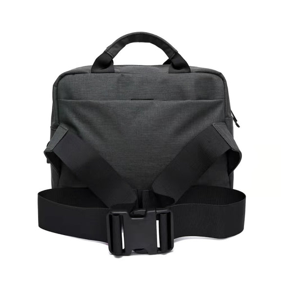 SLR Camera Bag Men Crossbody  Photography Bag Water-resistant Carrying Case with USB Charging Port, Size: Large