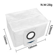 2pcs Dust Bag For Ecovacs X1 Onmi / X1 Turbo Vacuum Cleaner Accessories