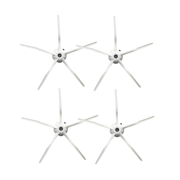 For Roborock S7 / T7S / T7S Plus G10 4pcs White Side Brush