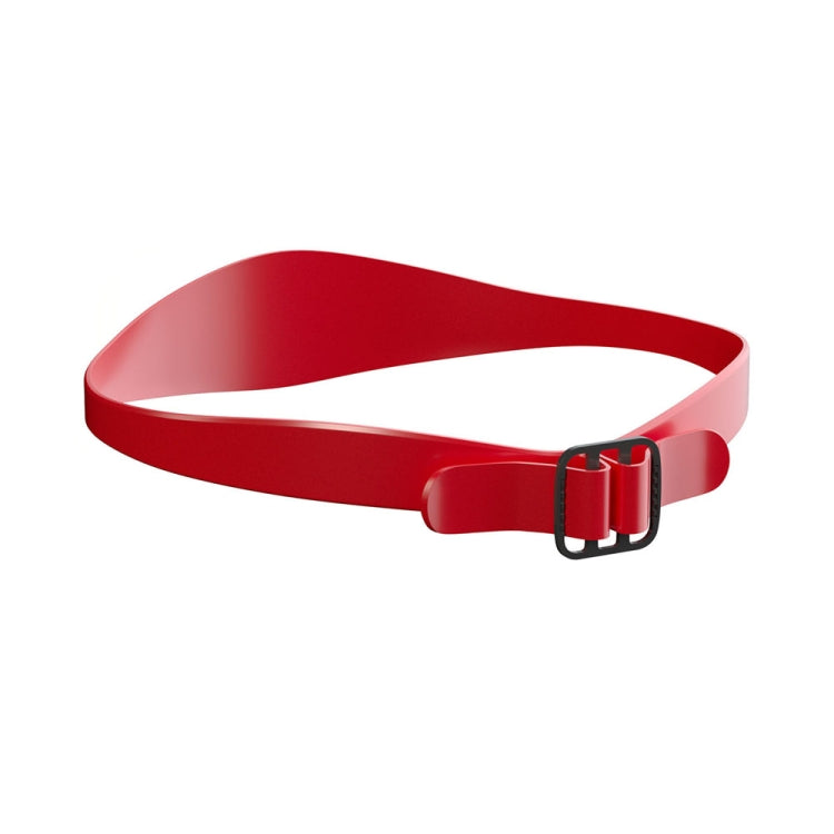 GO042 Adjustable Haircut Trimmer Ruler Neck Hair Trimmer Strap Shaving Styling Template(Red)