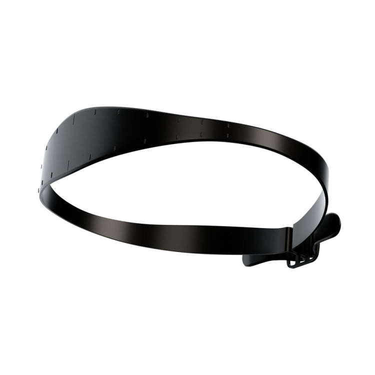 GO042 Adjustable Haircut Trimmer Ruler Neck Hair Trimmer Strap Shaving Styling Template(Black)