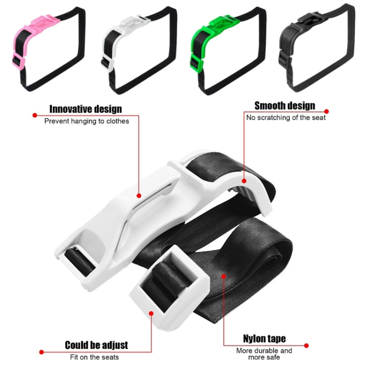 Pregnant Car Seat Belt Anti Stranglehold Belly Protection Fetal Regulator(White)