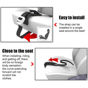 Pregnant Car Seat Belt Anti Stranglehold Belly Protection Fetal Regulator(Green)