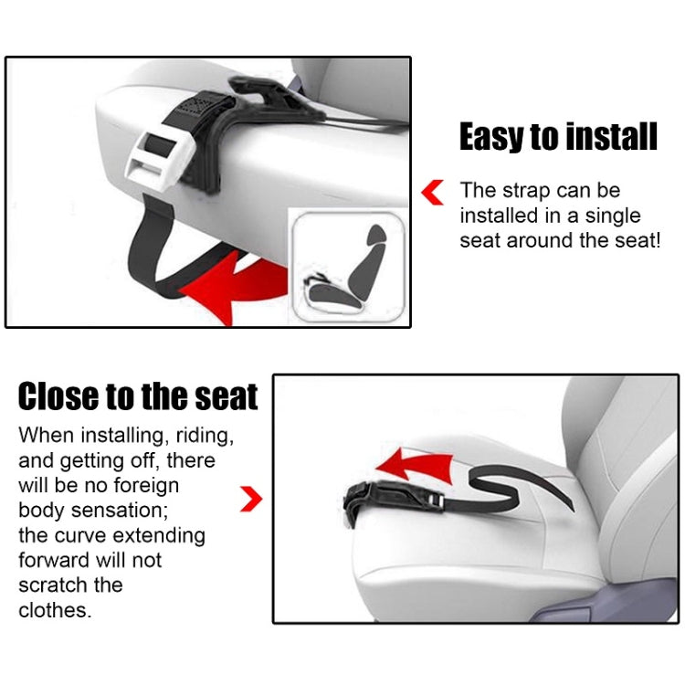 Pregnant Car Seat Belt Anti Stranglehold Belly Protection Fetal Regulator(Pink)