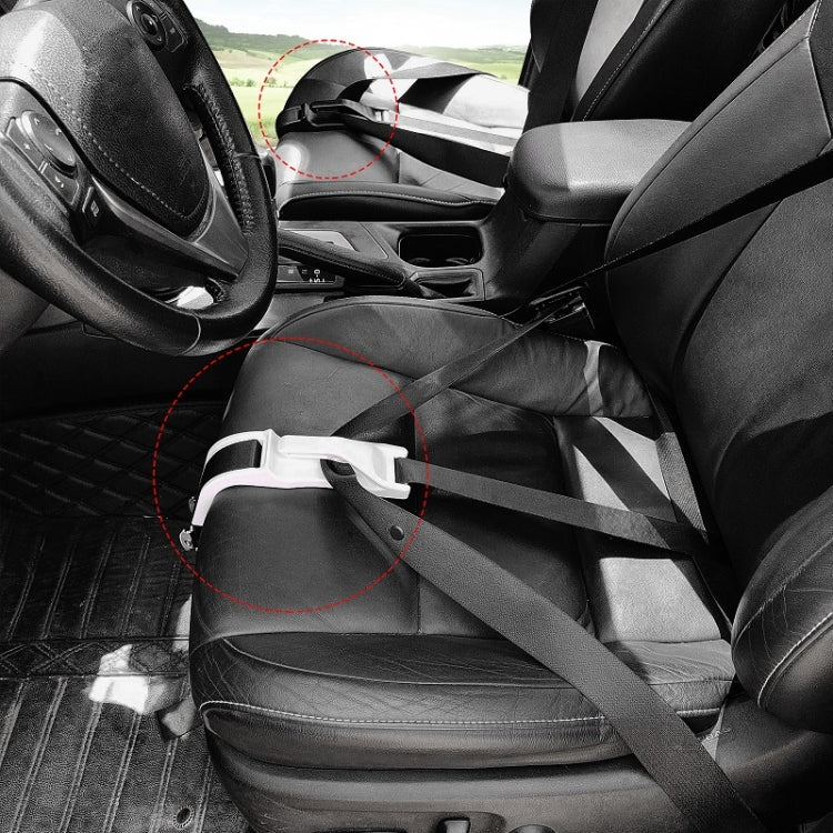 Pregnant Car Seat Belt Anti Stranglehold Belly Protection Fetal Regulator(Green)
