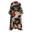 Scissor Beard Print Barber Post Barber Haircut Cape Wrap(Red) - free shipping - PMC TechLife - Order now!