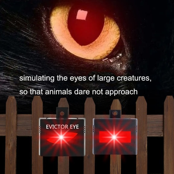 SK191 2pcs Solar Farm Wild Eagle Eye Animal Repeller