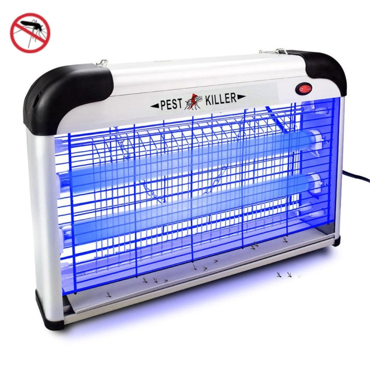 SK611 Indoor Household 20W Electric Shock Mosquito Killer Lamp High Voltage Hotel Fly Killer Lamp(EU Plug)
