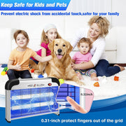 SK611 Indoor Household 20W Electric Shock Mosquito Killer Lamp High Voltage Hotel Fly Killer Lamp(EU Plug)