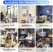 SK611 Indoor Household 20W Electric Shock Mosquito Killer Lamp High Voltage Hotel Fly Killer Lamp(EU Plug)