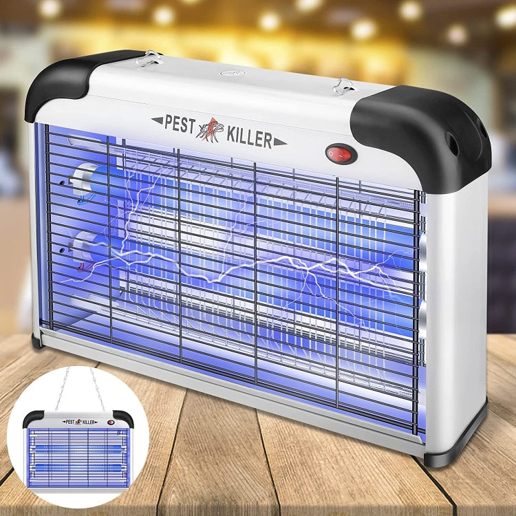 SK611 Indoor Household 20W Electric Shock Mosquito Killer Lamp High Voltage Hotel Fly Killer Lamp(EU Plug)