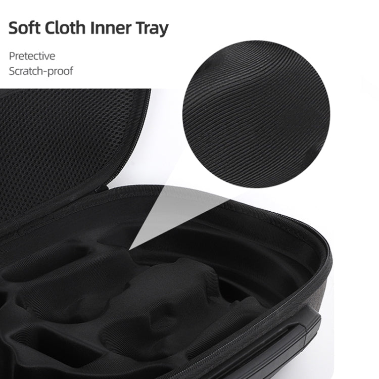 For PICO 4 Hifylux PC-BF16 VR Glasses All-in-one Headwear Protective Storage Bag(Black)