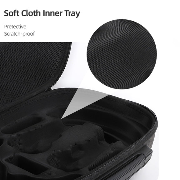 For PICO 4 Hifylux PC-BF16 VR Glasses All-in-one Headwear Protective Storage Bag(Black)