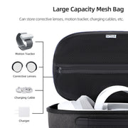 For PICO 4 Hifylux PC-BF16 VR Glasses All-in-one Headwear Protective Storage Bag(Black)