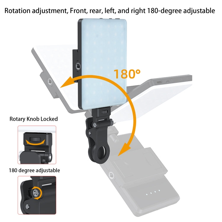 V11 Cool & Warm  With Screen  5W Mobile Phone Fill Light Live Broadcast Pocket Light