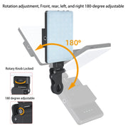 V11 Cool & Warm  With Screen  5W Mobile Phone Fill Light Live Broadcast Pocket Light