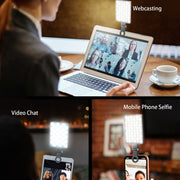 V11 Cool & Warm  With Screen  5W Mobile Phone Fill Light Live Broadcast Pocket Light
