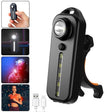 Bicycle Tail Light Type-C Rechargeable Outdoor Warning Light With Pen Clip(W677 Black Iron Box) - Taillights by PMC TechLife | Online Shopping South Africa | PMC TechLife | Buy Now Pay Later Mobicred