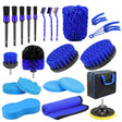23pcs/set WRS-CS29 Car Wash Cleaning Brush Set Car Interior Crevice Cleaning Electric Drill Brush - Car washing supplies by PMC TechLife | Online Shopping South Africa | PMC TechLife | Buy Now Pay Later Mobicred