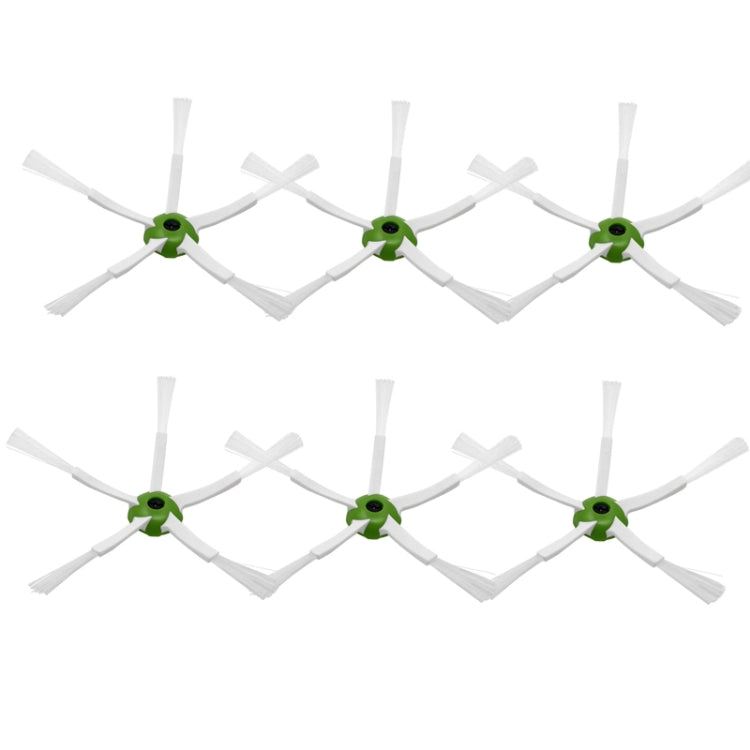 For iRobot i7 i7+ E5 E6 i3 Vacuum Cleaner Accessories 6pcs Pentagonal Side Brush
