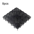8pcs Fish Tank Bottom Filter Board Sand Mat(Black Tablet) - Filters & Accessories by PMC TechLife | Online Shopping South Africa | PMC TechLife | Buy Now Pay Later Mobicred