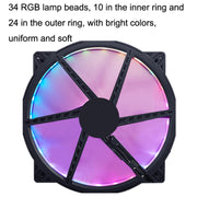 FANNER 2020 5V ARGB 20cm Large Air Volume Slow Motherboard Chassis Fan