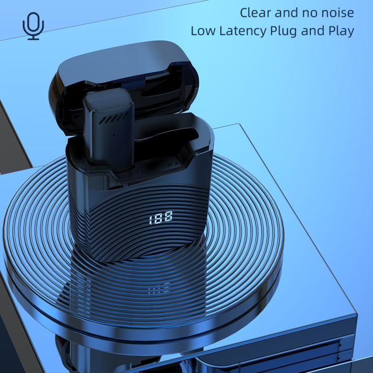 S11 Single Microphone USB-C/Type-C Interface Wireless Lavalier Noise Canceling Microphone with Charging Case