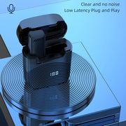 S11 Single Microphone 8 Pin Interface Wireless Lavalier Noise Canceling Microphone with Charging Case