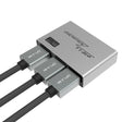 8K 60HZ 1.4V 2 In 1 Out DP Bidirectional Switcher(Grey) - free shipping - PMC TechLife - Order now!