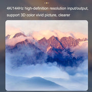 8K 60HZ 1.4V 2 In 1 Out DP Bidirectional Switcher(Grey)