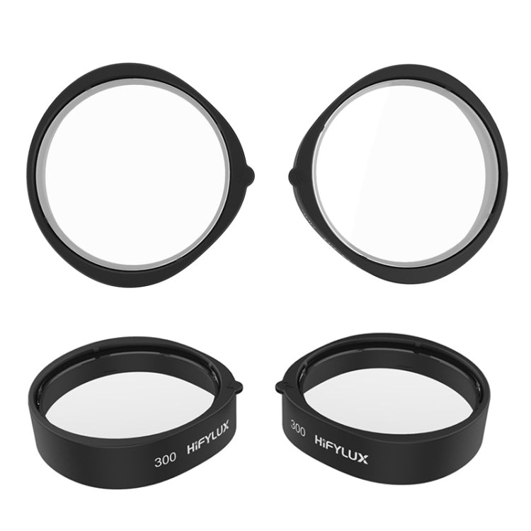 For Oculus Quest 2 Hifylux Q2-QF11 1pair Myopia Lens Frame Aspheric Resin VR Glasses Accessories(400 Degrees)