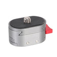 Z056 Mini Gimbal Quick Release Plate Clamp for DSLR Camera Camcorder Tripod Monopod - Quick Release Plate by PMC TechLife | Online Shopping South Africa | PMC TechLife | Buy Now Pay Later Mobicred