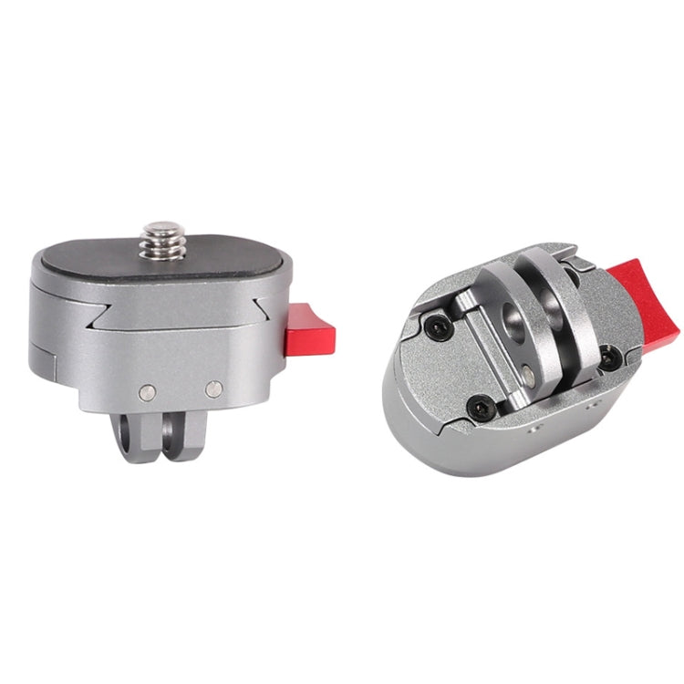 Z056 Mini Gimbal Quick Release Plate Clamp for DSLR Camera Camcorder Tripod Monopod