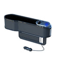 Vehicle Seat Gap Storage Box Organizer Front Seat Console Side Pocket ,Spec: No Wireless Charging Ordinary Wire - Stowing Tidying by PMC TechLife | Online Shopping South Africa | PMC TechLife | Buy Now Pay Later Mobicred