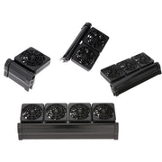 Fish Tank Cooling Fan Cooling Silent Aquarium Fan, Specification: 1 Head US Plug