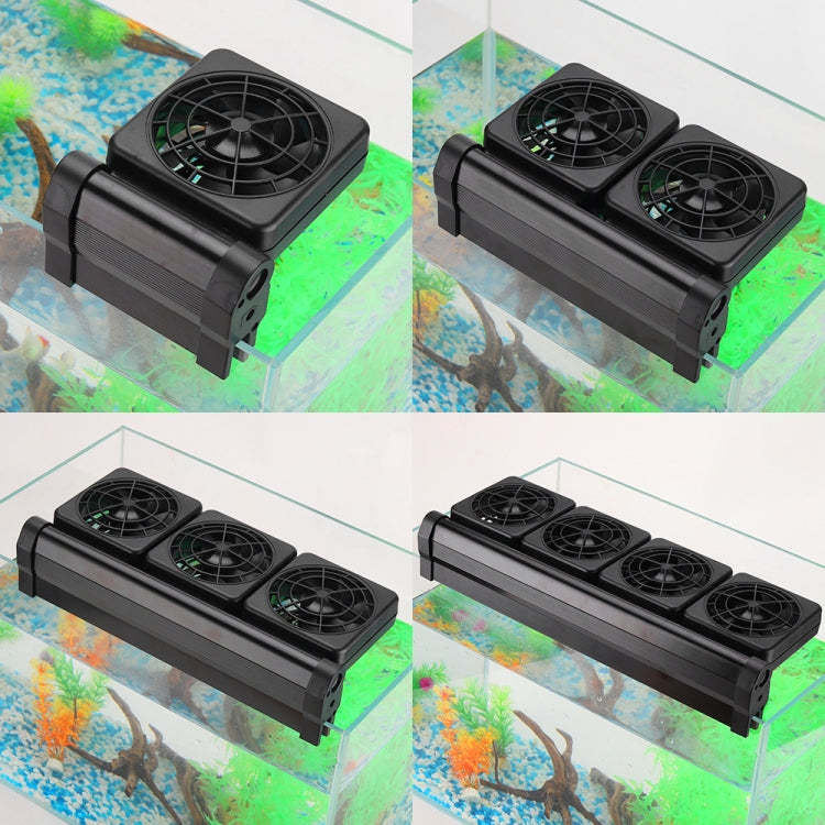 Fish Tank Cooling Fan Cooling Silent Aquarium Fan, Specification: 1 Head EU Plug