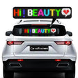 260x150mm Vehicle Rear Window Color Flexible LED Electronic Screen - Car Monitor by PMC TechLife | Online Shopping South Africa | PMC TechLife | Buy Now Pay Later Mobicred
