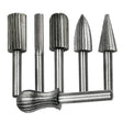 Hard High Carbon Steel Rotary Carving Knife Abrasive Processing Grinding Head Set(6pcs/set) - Burin &Cutting Knife by PMc TechLife | Online Shopping South Africa | PMc TechLife | Buy Now Pay Later Mobicred