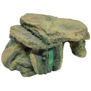 GT013S Resin Turtle Sunbed Climbing Table Stump Hideaway House Sunback Table