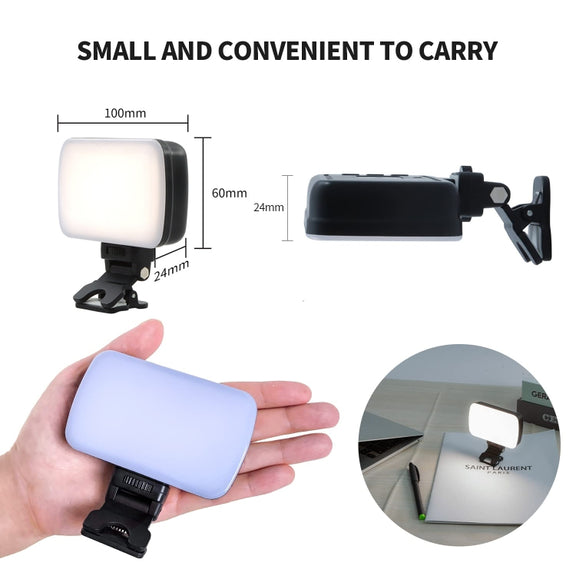 BL01 Rechargeable Video Conference Lighting With Three Color Temperature Stepless Dimming