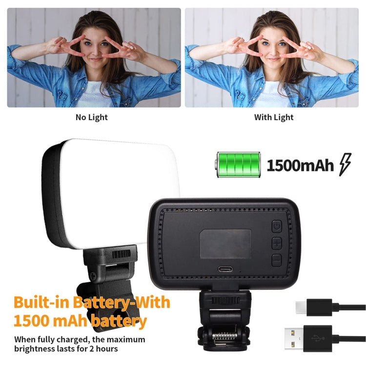 BL01 Rechargeable Video Conference Lighting With Three Color Temperature Stepless Dimming