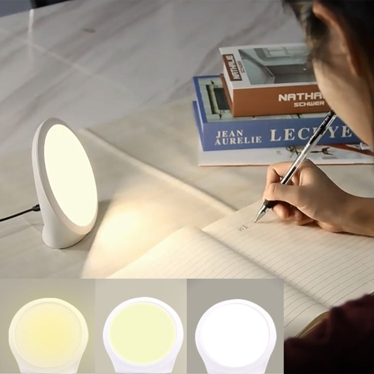 JSK-SL02 LED SAD Touch Timing Stepless Dimming Therapy Mood Desk Lamp Simulate Natural Light With Type-C/USB-C Line